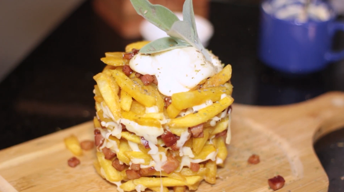 Torre De Batata Frita Receitas Excelsior Alimentos