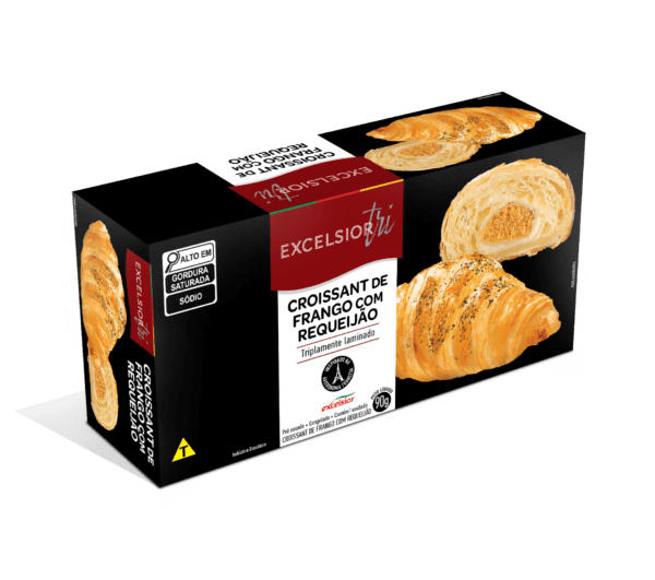 Croissant Frango e Requeijão Excelsior Tri