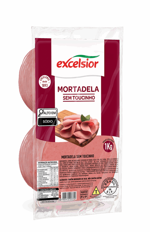 Mortadela sem Toucinho 1kg