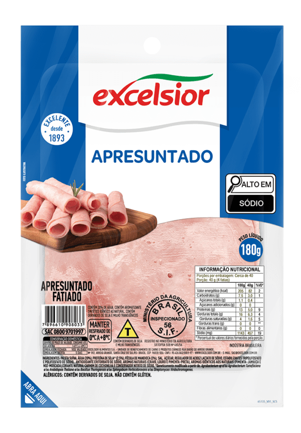 Apresuntado 180g