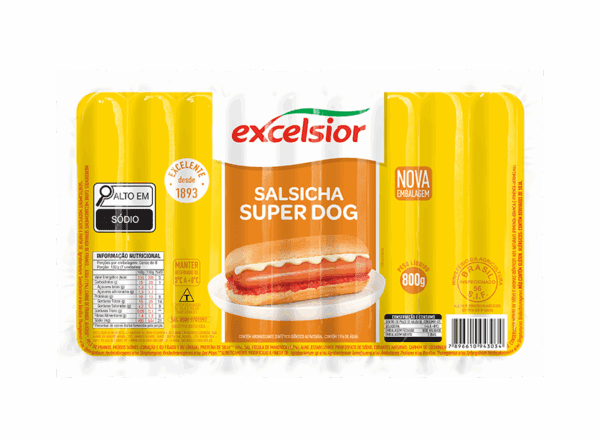 Salsicha Superdog 800g