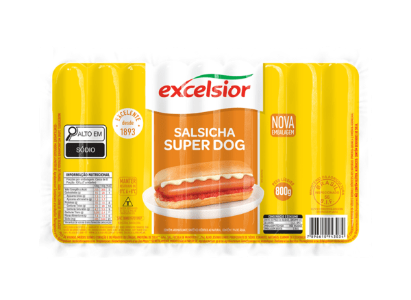 Salsicha Superdog 800g