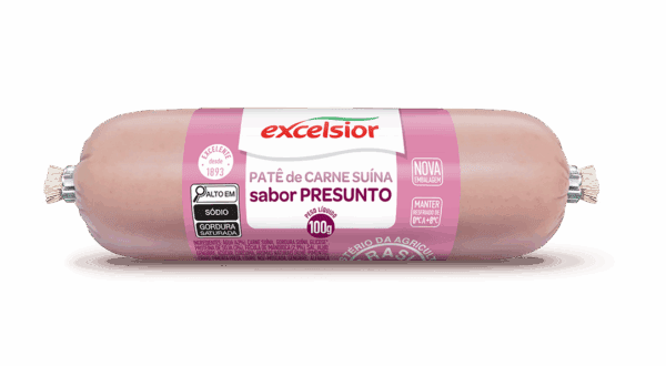 Patê Carne suína sabor presunto 100g