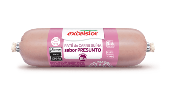 Patê Carne suína sabor presunto 100g