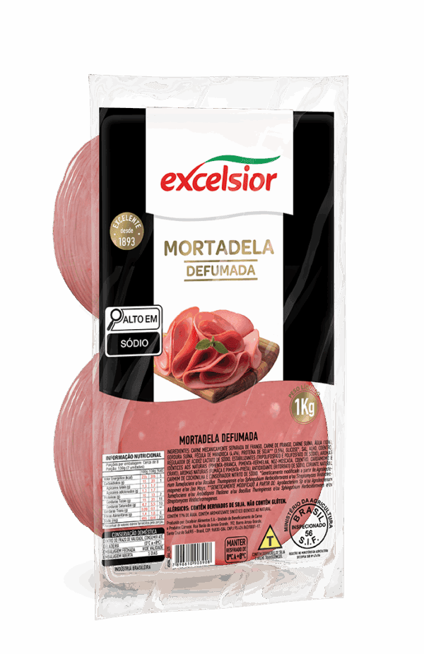 Mortadela Defumada 1kg