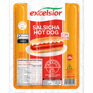 Salsicha Hot Dog Urucum 400g