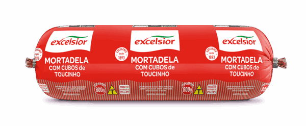 Mortadela com Toucinho 800g