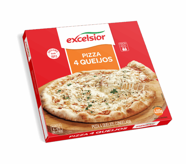 Pizza 4 Queijos 400g