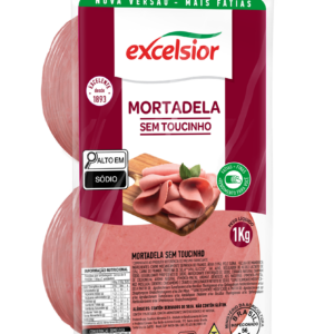 Mortadela sem Toucinho Fatiada 1kg