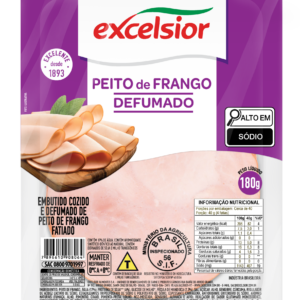 Peito de Frango Defumado Fatiado 180g