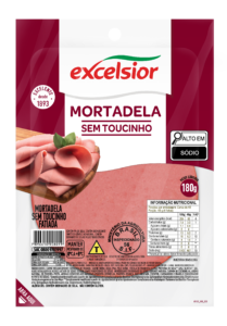 Mortadela sem Toucinho Fatiada 180g