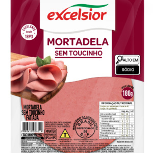 Mortadela sem Toucinho Fatiada 180g