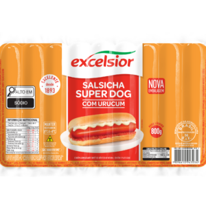 Salsicha Super Dog com Urucum 800g