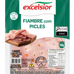 Fiambre com Picles Fatiado 180g