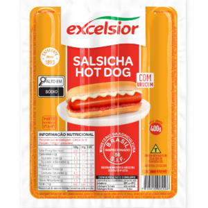Salsicha Hot Dog com Urucum 400g