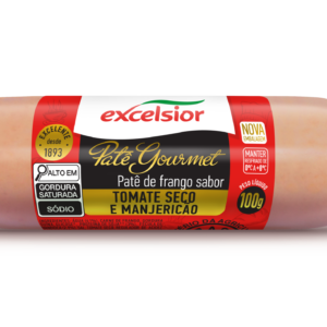 Patê Gourmet de Frango Sabor Tomate Seco e Manjericão 100g