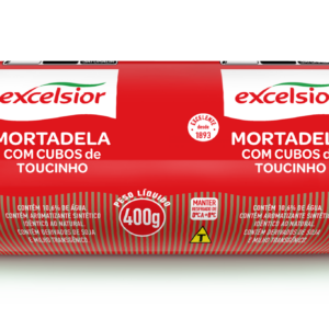 Mortadela com Cubos de Toucinho 400g