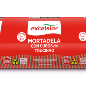 Mortadela com Cubos de Toucinho 800g