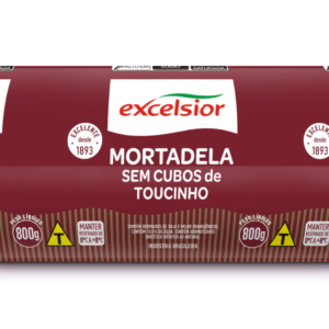 Mortadela sem Cubos de Toucinho 800g