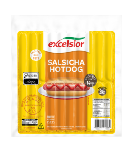 Salsicha Hot Dog 2kg 14cm