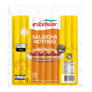 Salsicha Hot Dog 2kg 14cm