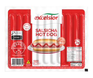 Salsicha Hot Dog 2kg 19cm