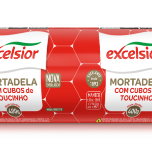 Mortadela Fora do Frio com Cubos de Toucinho 400g