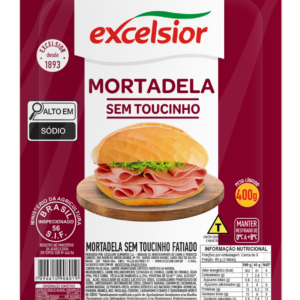 Mortadela sem Toucinho Fatiada 400g