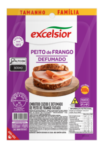 Peito de Frango Defumado Fatiado 300g